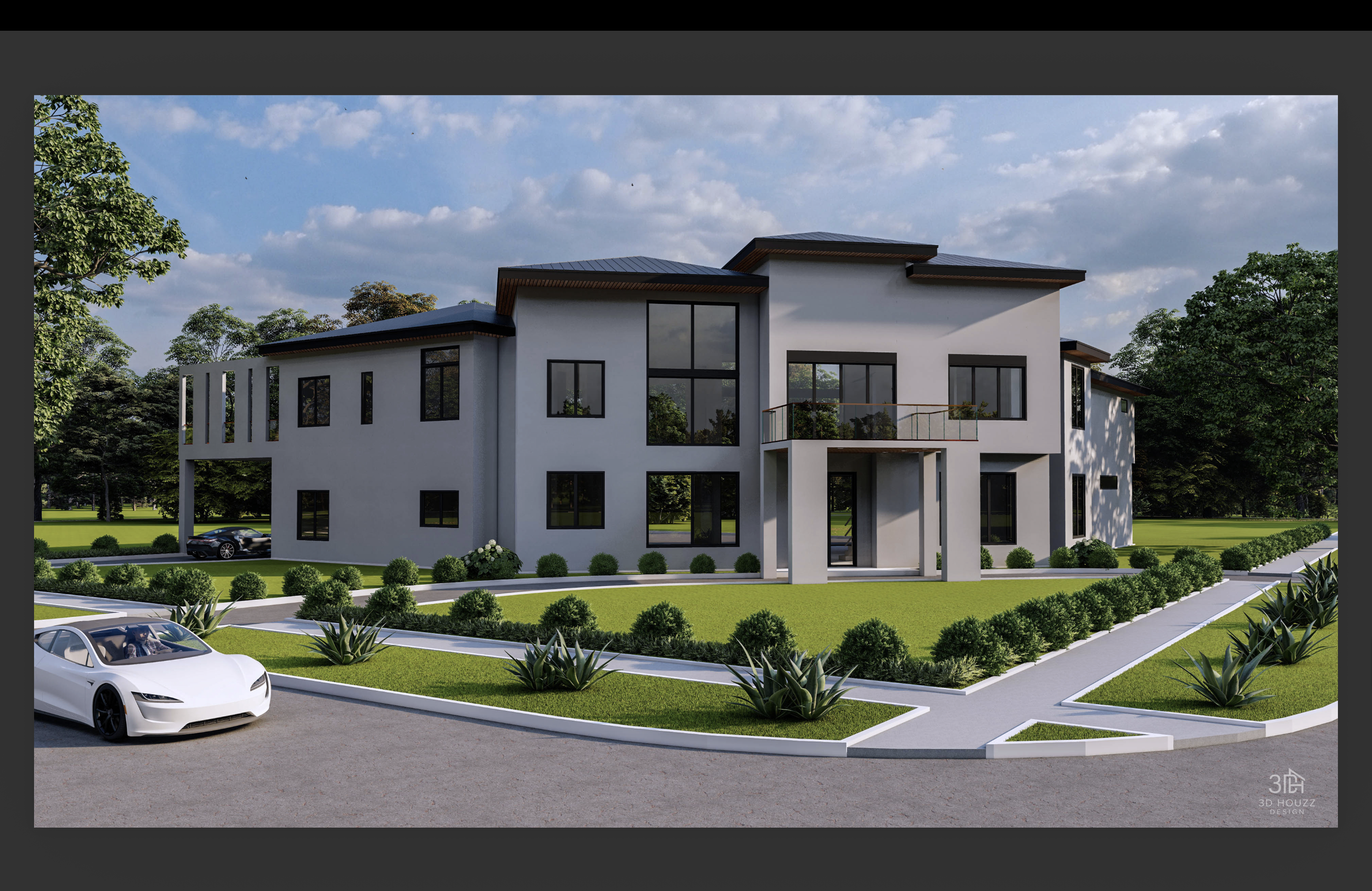 2 Alexandra Way Circle — Contemporary custom home, Greater Houston TX