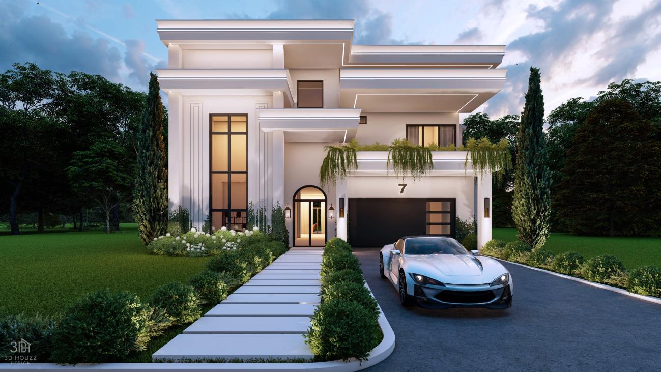 7 Lana Ln — Front exterior, Greater Houston TX